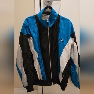 Vintage Puma Men's Colorblock Windbreaker